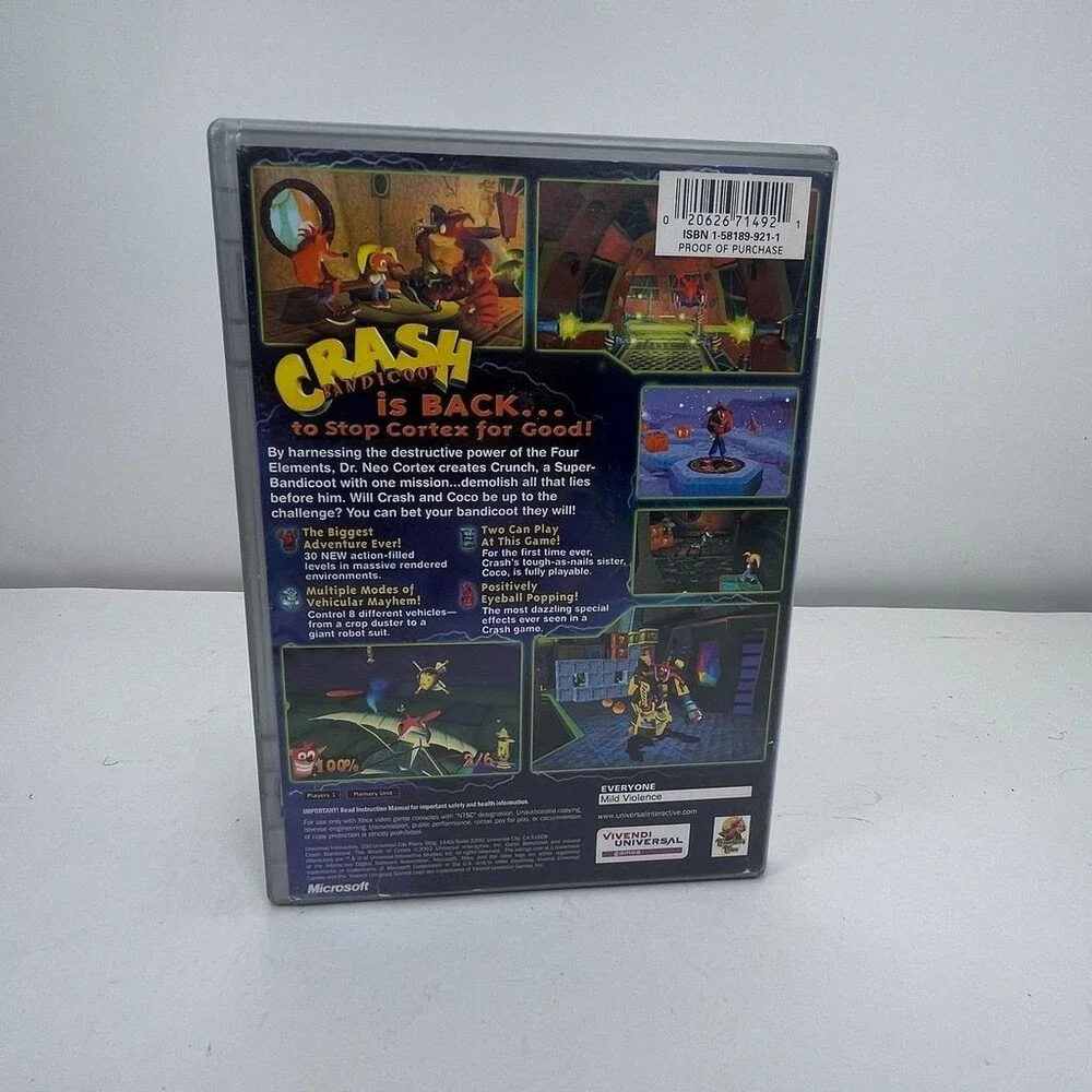 Unbranded crash bandicoot